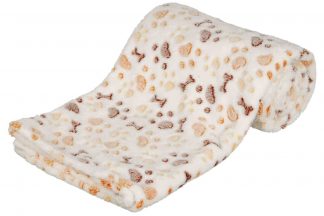 De Trixie Lingo fleecedeken is zeer geschikt om een bench of kunststof hondenmand extra comfortabel te maken. Ook geschikt voor dieren met allergieën, doordat je de deken op 60 graden kan wassen.