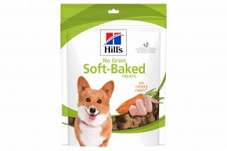Hill's No Grain Soft Baked Hondensnack met kip en wortelen