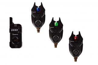 De Treasure XC 20 Bite Alarmset is een degelijke set die bestaat uit 3 beetmelders met LED aanduiding en een aanpasbaar volume. De beetmelders zijn draadloos in gebruik dankzij de ontvanger.