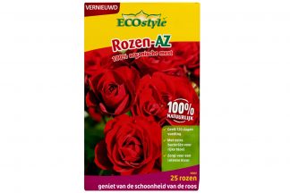 De ECOstyle Rozen AZ  is verrijkt met de RhizaMax®-wortelactivator, waardoor planten sterk en gezond blijven. De roos krijgt hierdoor meer weerstand en is daardoor minder gevoelig voor meeldauw of sterroetdauw.