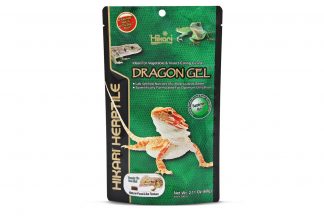 De Hikari Reptile DragonGel is een uitstekend alternatief voor levende insecten en verse groenten. Het is tevens een wetenschappelijke geformuleerd en uniek uitgebalanceerde pasta.