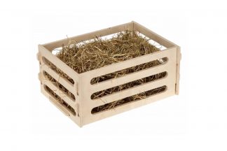 De Ferplast hooiruif 2 is geschikt voor cavia's en konijnen. De hooiruif gemaakt van FSC gecertificeerd hout en daardoor is de hooiruif ook duurzaam. Ideaal om te plaatsen in een groter konijnenverblijf!