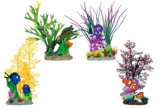 De Superfish Deco Garden is een mooie decoratie voor in het aquarium. Met deze serie van koraal met waterdieren is het daarnaast mogelijk om een kleurrijke sfeer te creëren in je aquarium. Tevens biedt het als mooie schuilplaats voor je vissen.