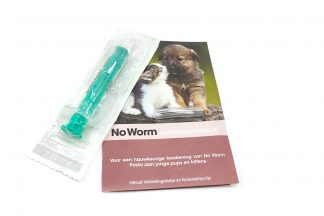 Het No Worm fijndoseerspuitje is een doseerspuit speciaal ontworpen voor het veilig en nauwkeurig ontwormen van kittens en puppy's.