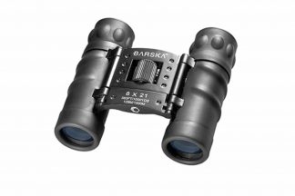 De Barska Style 8x21 verrekijker heeft een blauwe lens en is ideaal voor reizen of concerten, doordat hij zo compact is. Je kan tot maar liefst 8 keer vergroten en hebt close focus tot 5 meter. 