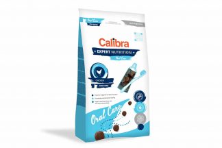 Calibra Dog Expert Nutrition Oral Care / Chicken & Rice is een volledig droogvoer voor volwassen honden met een verhoogde gevoeligheid voor gebitsproblemen. Het is een allergene droogvoeding voor honden, die helpt bij het reinigen van tanden en tandvlees.
