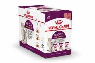 Wist je dat katten hun voeding met behulp van zintuigen selecteren? En dat dat het stimuleren daarvan bijdraagt aan hun welzijn? Royal Canin Sensory Mix helpt de zintuigen van jouw kat te stimuleren en de voedingservaring te verbeteren. 