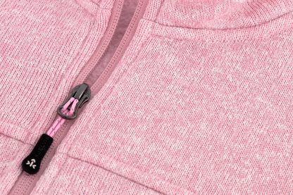 Kjelvik Iris knitwear dames vest rose detail
