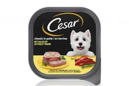 Cesar Classic met kip 300 gram is bereid met de hoogste kwaliteit ingrediënten, zodat smaak en voedingswaarden optimaal zijn afgestemd.