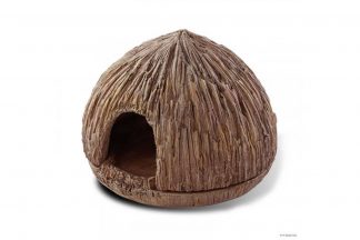 De Exo Terra kokosnoot grot voor kikkers is natuurgetrouw weergegeven decoratie met veel details. Deze kokosnoot bied een veilige schuilplaats voor uw kikker.