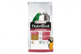 NutriBird P19 Original kweekpellets zijn een uitgebalanceerd volledig kweekvoeder voor Papegaaien. De pellets van Nutribird hebben een wetenschappelijk verantwoorde samenstelling.