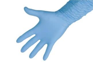 Kerbl Nitril handschoenen is een niet steriele, poederloze wegwerphandschoen bruikbaar voor links en rechts. Geschikt als melkershandschoen.