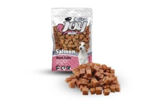 Calibra joy mini snack salmon meat cubes