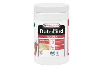 Nutribird handmix is een ideaal handopfokvoer voor alle soorten jonge vogels, voor het handtam maken van o.a. kromsnavels.