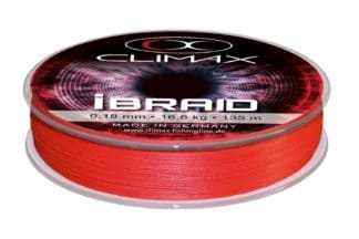 Climax IBraid Fluo Red 135m