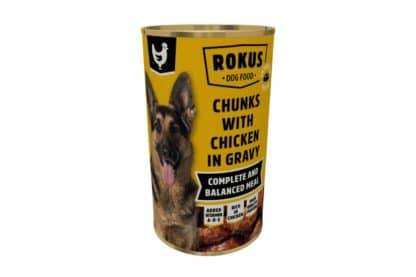 Rokus Dog Food Stukjes Kip in Jus