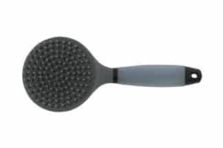 Hippo-Tonic staart- en manenborstel met gel handvat is een borstel met nylon tanden voor de staart en manen.