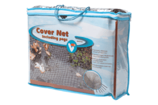 Het Cover Net overspanningsnet - 6x10 meter is een professioneel afdeknet voor vijvers. Ideaal voor het opvangen van bladeren en takken in het najaar. Daarnaast schrikt het afdeknet ook reigers af. De netten zijn fijnmazig, supersterk en licht hanteerbaar.