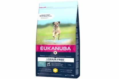 Eukanuba Dog Grain Free Adult Small Medium Chicken 3kg