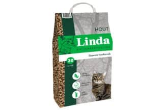 Linda houtkorrel is een geperste kattenbakvulling die voor 100% bestaat uit houtvezel. Het is een heel erg absorberende houtvezel. Duurzaam en groen!