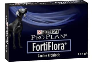 Purina Pro Plan Fortiflora hond bevat een gegarandeerde hoeveelheid gepatenteerde micro-ingekapselde stam van een probioticum.
