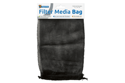 De Superfish Filtermedia zak 15x25cm 2 stuks voorkomt dat je filtermateriaal een eigen leven gaat leiden. Door deze zakken te gebruiken blijft je filtermateriaal bij elkaar, je hoeft alleen de zak eruit te halen en kan zo gemakkelijk je filter reinigen.