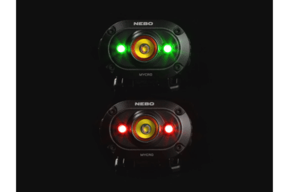 De Nebo Mycro Oplaadbaar is een verstelbare, compacte oplaadbare hoofdlamp van 400 lumen. De hoofdlamp heeft een laatste stand geheugen waardoor je nooit verblind wordt wanneer je alleen de rode nachtstand nodig hebt.
