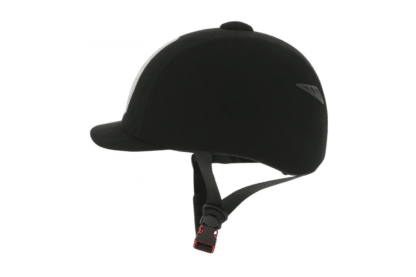 De Choplin Aero verstelbare cap heeft een microfiber bekleedde schaal. Ook heeft de cap zwarte ventilatie stukken aan de achterkant en een aan de voorkant. De omtrek van de veiligheidshelm is te verstellen met een draaiknop aan de achterzijde.