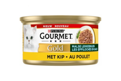 Gourmet Gold heeft Malse lekkernijen ontwikkeld: een overheerlijk product gemaakt met een smakelijk langzaam gegaard recept met sappige stukjes om je kat mee te verwennen.