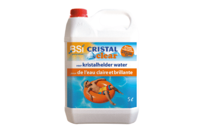 De BSI Cristal Clear 5 L is een wekelijkse onderhoudsbehandeling voor kristalhelder zwembadwater. Zwembadwater wordt door het gebruik licht troebel en minder helder, zonder echt groen te worden.