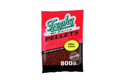 De Trophy Bait Red Krill pellets zijn unieke voer- en haakpellets. De pellets trekken niet alleen meervallen en karpers maar rijken verder, hierom zijn ze verkrijgbaar in meerdere afmetingen.