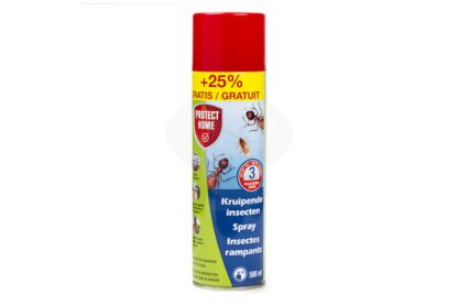 Protect Home mieren en kruipend ongedierte spray is na toepassing nog enkele weken actief. Hierdoor is het middel zeer effectief om mieren en andere hardnekkige insecten, zoals kakkerlakken en zilvervisjes te bestrijden.