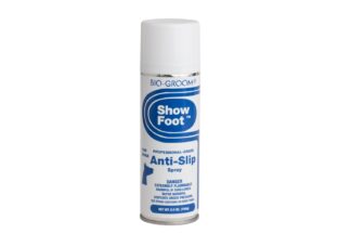 De Showfoot Anti-slip spray is een professionele spray te gebruiken om uitglijden te voorkomen tijdens de show. Deze spray is zeer effectief doordat hij een dun laagje op de voetzooltjes creëert. 