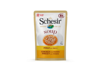 Schesir cat soup kip met pompoen