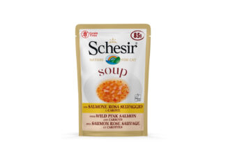 Schesir cat soup zalm met wortel