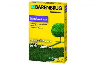 Barenbrug schaduw en zon is specifiek voor schaduwplaatsen in uw tuin. Deze grasmengeling groeit goed in zowel schaduw als zon en voorkomt de vorming van mos.