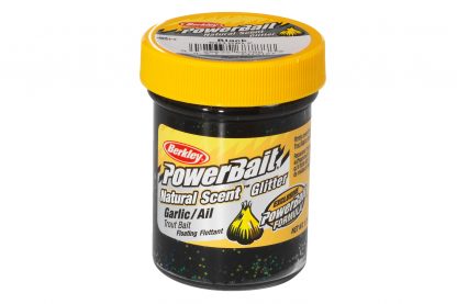 Berkley PowerBait Natural Scent garlic zwart