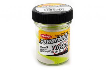 Berkley PowerBait Turbo Dough wit-chartreuse