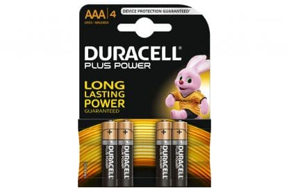 Duracell AAA 1,5 Volt batterij 4st
