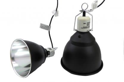 Exo Terra Light Dome aluminium UV lamp reflector