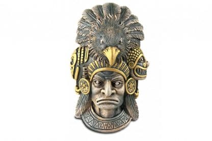De Exo Terra Aztec Warrior schuilgrot is geïnspireerd op de pre-Columbiaanse culturen.