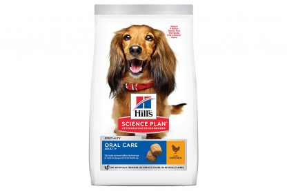 Hill's Science Plan Adult Oral Care Medium hondenvoer kip