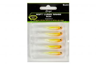 Lion Onyx Natural Soft Lure 5cm Yellow