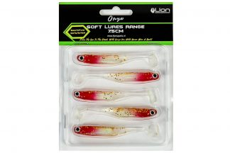 Lion Onyx Natural Soft Lure 7 Gold Top