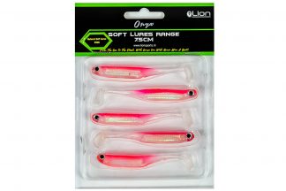Lion Onyx Natural Soft Lure 7 Pink