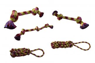 Papillion hondenspeelgoed Rope Toy