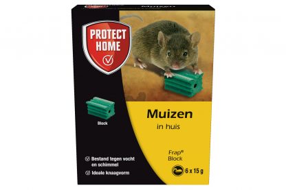 Protect Home Frap Block muizen in huis 6x 15 gram