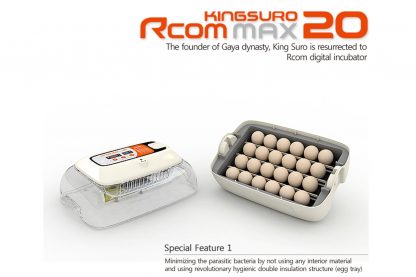 R-com King Suro 20 Max broedmachine