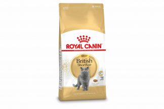Royal Canin British Shorthair Adult is een rasspecifieke voeding voor de volwassen Brits Korthaar.