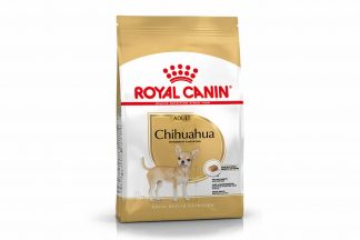 Royal Canin Adult Chihuahua is een rasspecifieke voeding voor volwassen Chihuahua's vanaf 8 maanden.